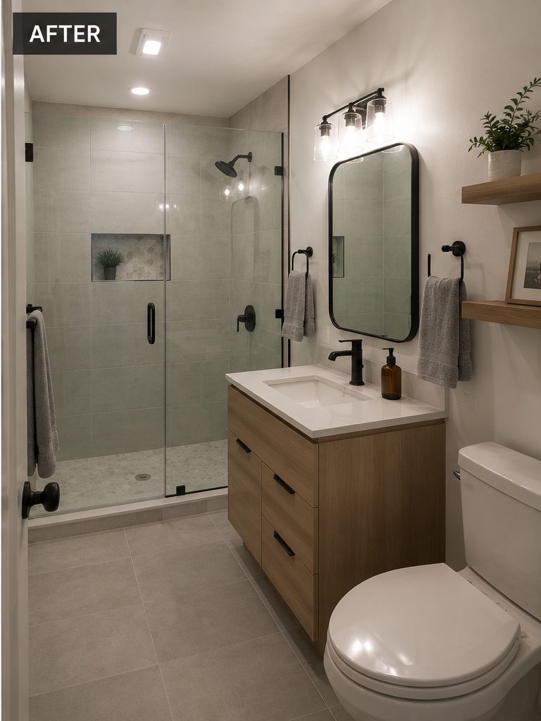 After Bathroom Remodel