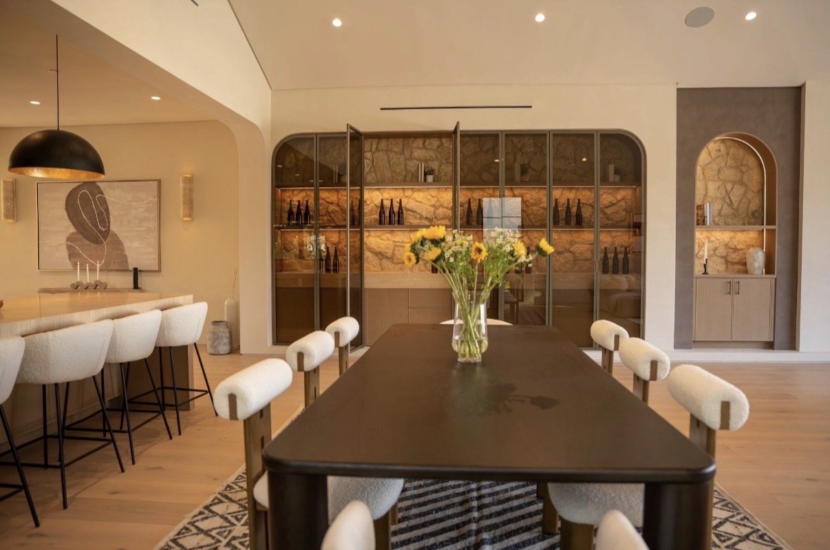 Dining & Feature Wall - Custom Millwork by American Prime Design & Build