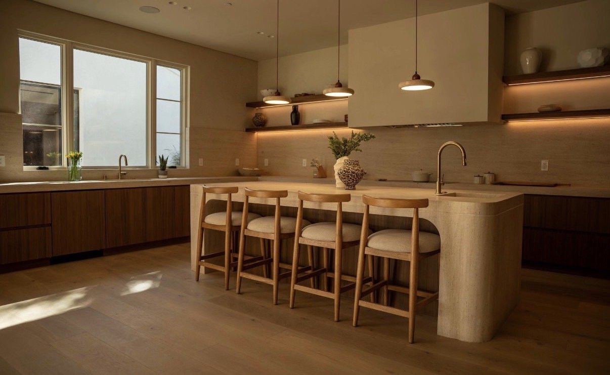 Modern Kitchen & Island - Kitchen Remodeling by American Prime Design & Build
