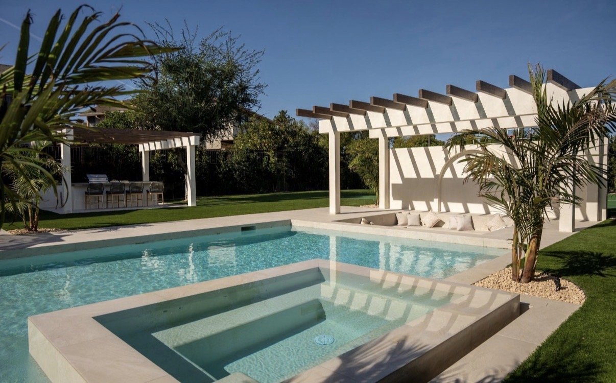 Backyard Pool & Patio - Outdoor Living by American Prime Design & Build