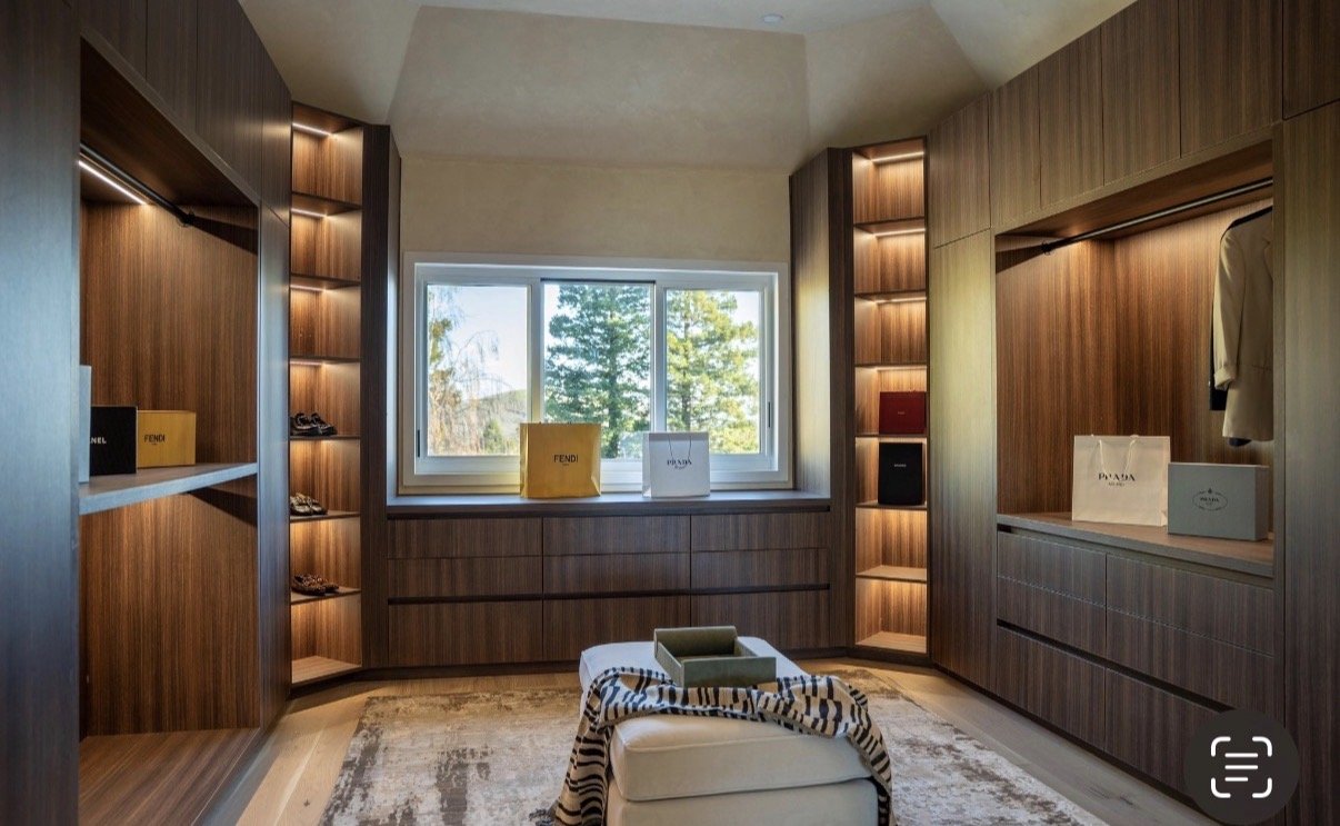 Designer Walk-In Closet - Custom Storage by American Prime Design & Build
